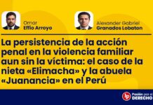 La persistencia de la acción penal en la violencia familiar aun sin la víctima: el caso de la nieta “Elimacha” y la abuela “Juanancia” en el Perú