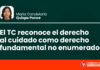 El Tribunal Constitucional reconoce el derecho al cuidado como derecho fundamental no enumerado
