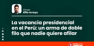 La vacancia presidencial en el Perú: un arma de doble filo que nadie quiere afilar