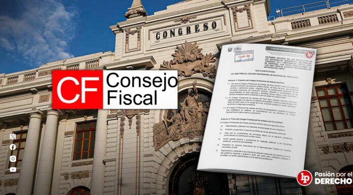 Consejo Fiscal pide al Congreso cesar aprobación de leyes que afecten las finanzas públicas