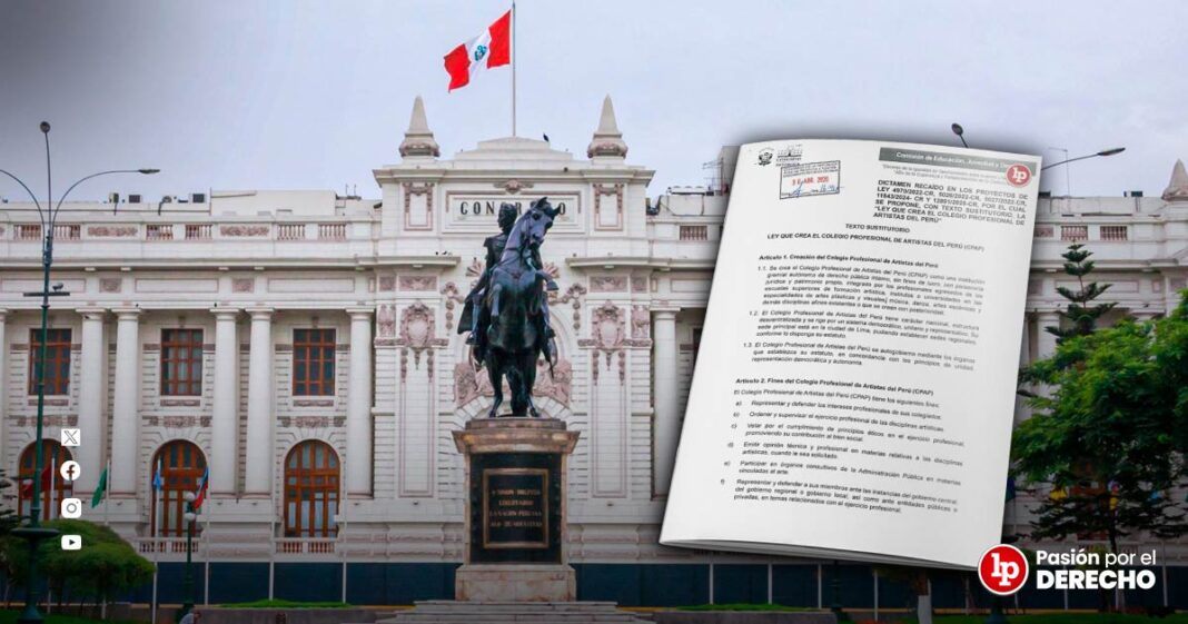 BANNER_congreso_ley que crea el colegio de artistas_LP