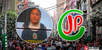Detienen a candidata de JP por presunto rol de «lugarteniente» en red que cobraba cupos en Gamarra