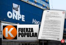 ONPE multa a FP con casi S/200 000 y la pérdida del 50% de financiamiento por gastos indebidos en capacitaciones, maestrías y otros