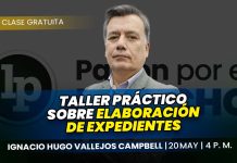 Clase modelo sobre taller práctico sobre elaboración de expedientes. Llena el formulario para recibir las diapositivas