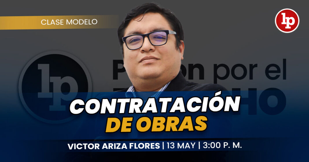 CLASE MODELO-Contratacion de obras-victor ariza flores