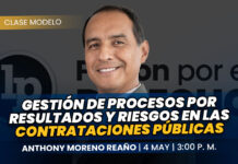 Clase modelo sobre gestión de procesos por resultados y riesgos en las contrataciones públicas. Llena el formulario para recibir las diapositivas