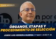 Clase modelo sobre órganos, etapas y procedimiento de selección. Llena el formulario para recibir las diapositivas