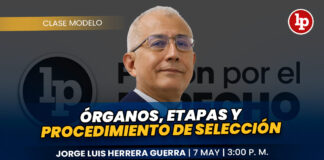 Clase modelo sobre órganos, etapas y procedimiento de selección. Llena el formulario para recibir las diapositivas