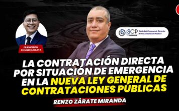 Entrevista en vivo | La contratación directa por situación de emergencia en la nueva Ley General de Contrataciones Públicas