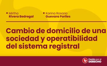 Cambio de domicilio de una sociedad y operatibilidad del sistema registral