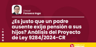 ¿Es justo que un padre ausente exija pensión a sus hijos? Análisis del Proyecto de Ley 9284/2024-CR