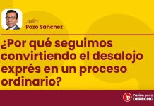 ¿Por qué seguimos convirtiendo el desalojo exprés en un proceso ordinario?