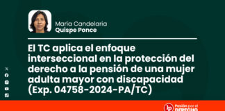 El TC aplica el enfoque interseccional en la protección del derecho a la pensión de una mujer adulta mayor con discapacidad (Exp. 04758-2024-PA/TC)