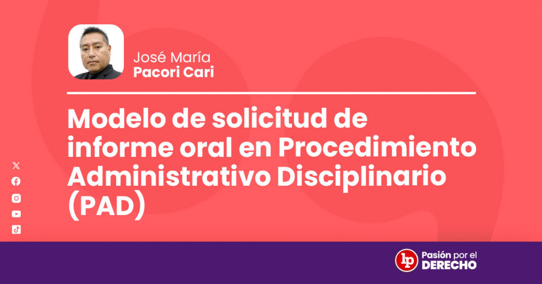 banner autor_administrativo_modelo de solicitud de informe oral en procedimiento administrativo disciplinario_LP
