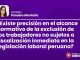 ¿Existe precisión en el alcance normativo de la exclusión de los trabajadores no sujetos a fiscalización inmediata en la legislación laboral peruana?