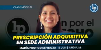 Clase modelo sobre Prescripción adquisitiva en sede administrativa. Llena el formulario para recibir las diapositivas