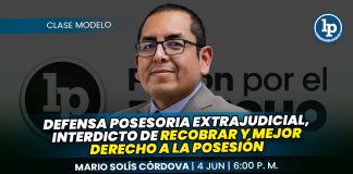 Clase modelo sobre Defensa posesoria extrajudicial, interdicto de recobrar y mejor derecho a la posesión. Llena el formulario para recibir las diapositivas